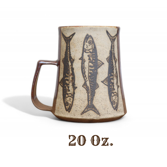 Wide Base Fish Mug **November Presale**