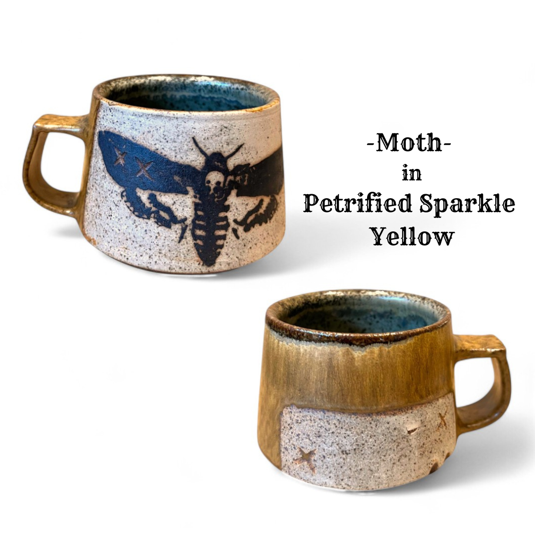 Wide Base Ouija or Moth Mug **Presale**