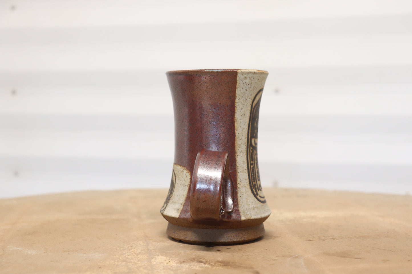 Tinned Fish Mug - Deer Bone Ash Glaze