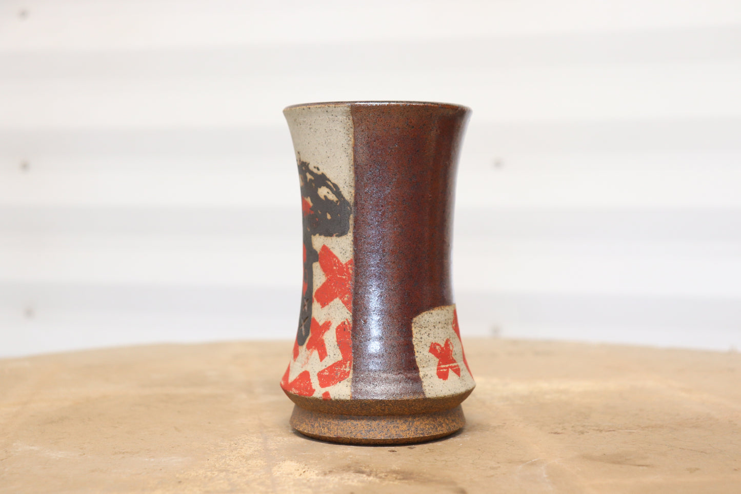 Amanita Mushroom Mug - Deer Bone Ash Glaze