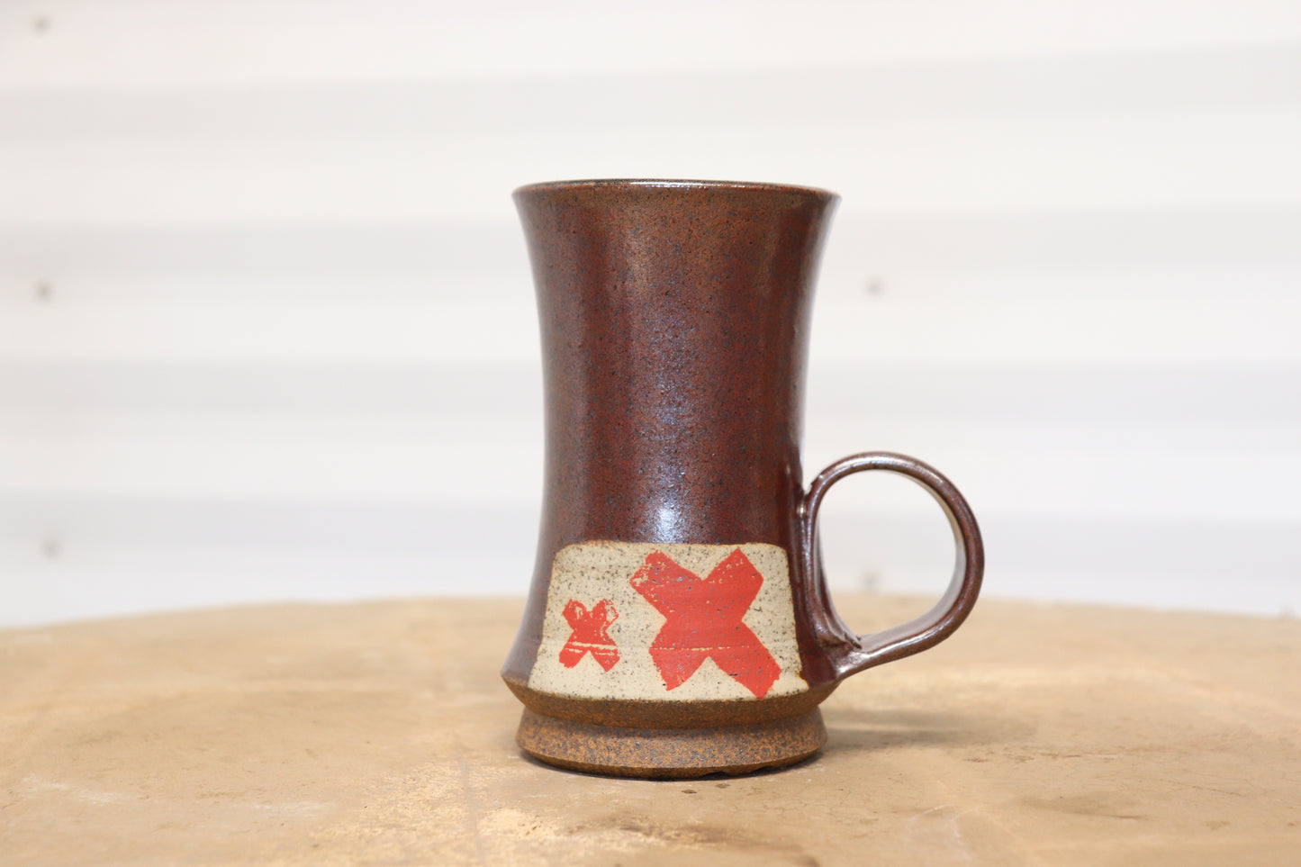 Amanita Mushroom Mug - Deer Bone Ash Glaze