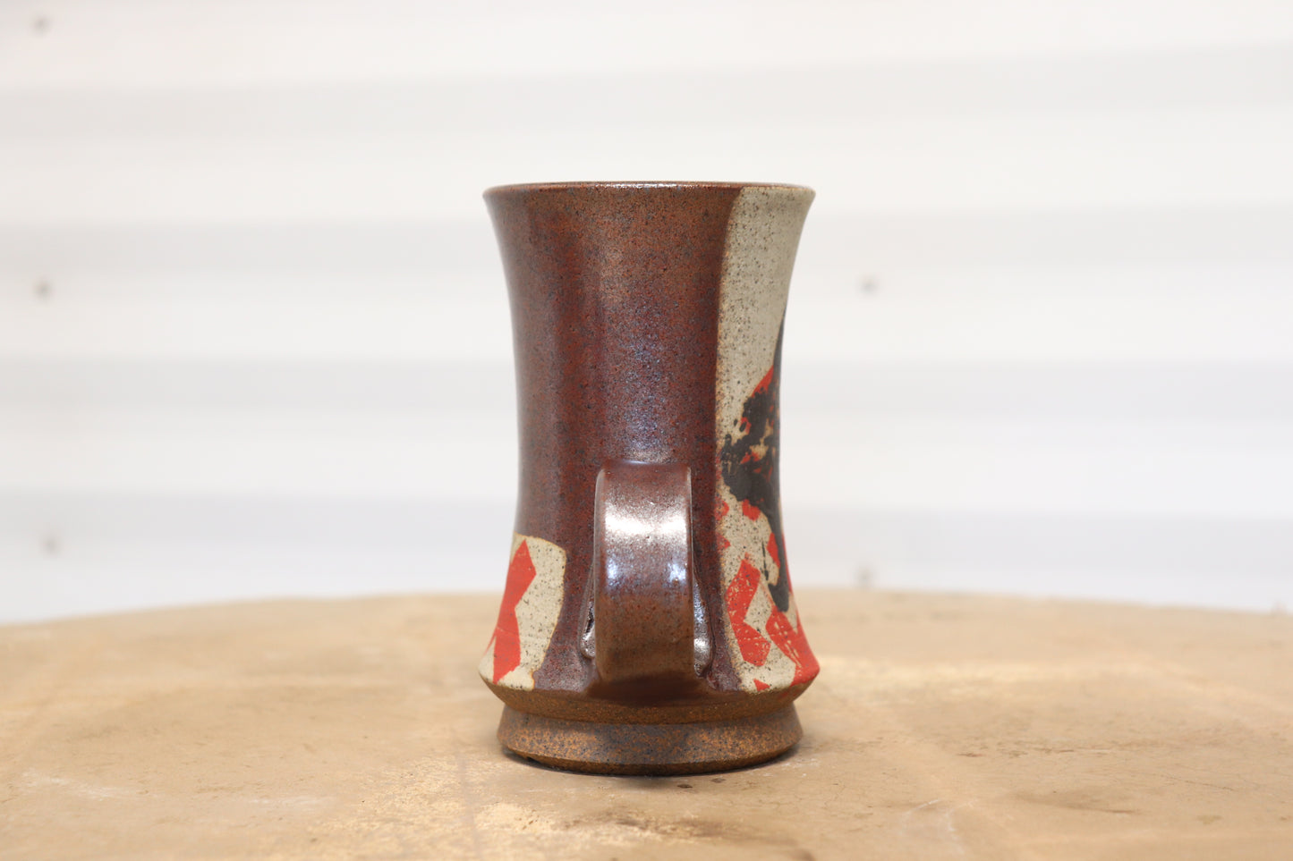 Amanita Mushroom Mug - Deer Bone Ash Glaze