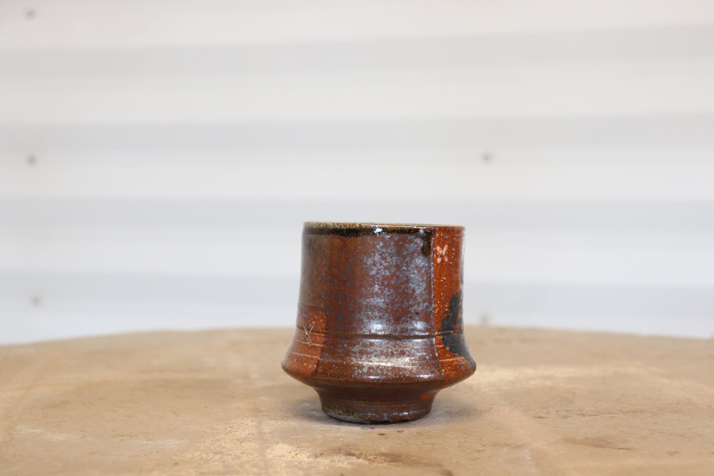 Amanita Mushroom Tumbler - Soda Fired