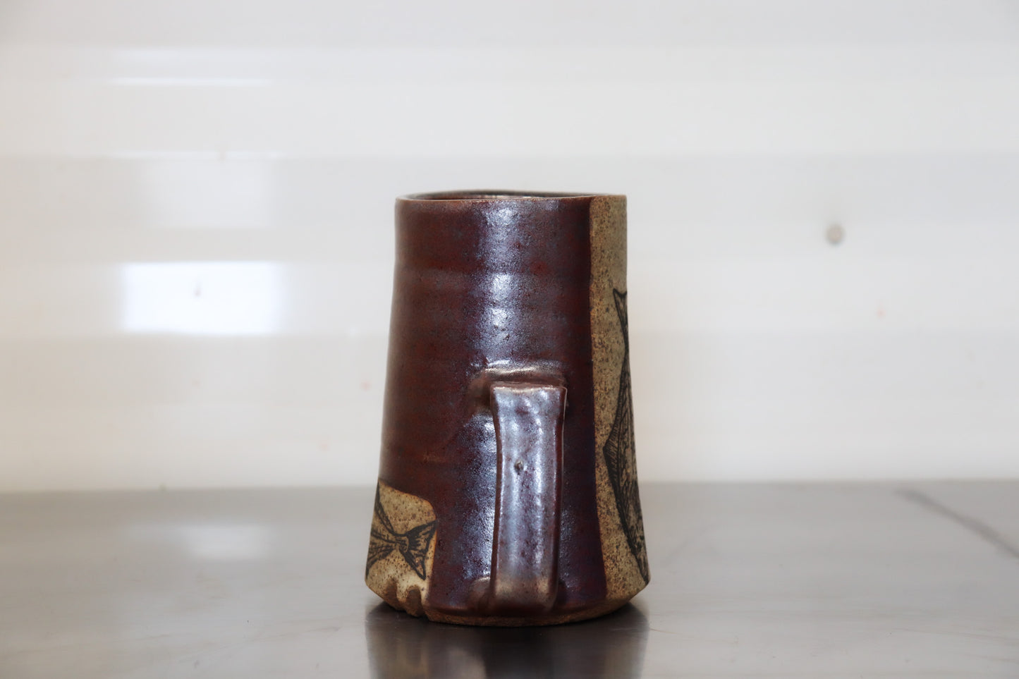 Halibut Mug - Deer Bone Ash Red