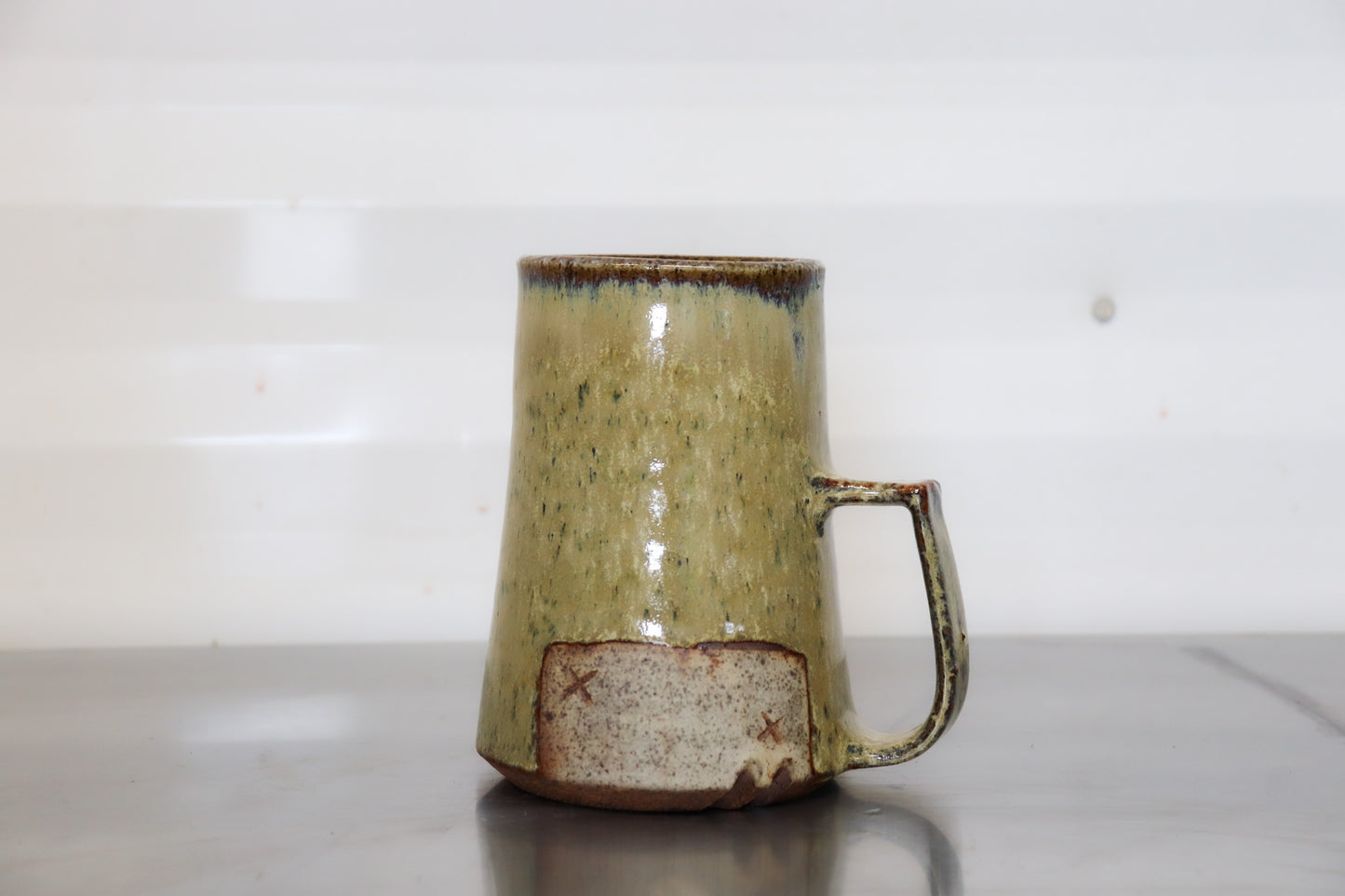 Fish Head Mug - Yellowhead County Iron White