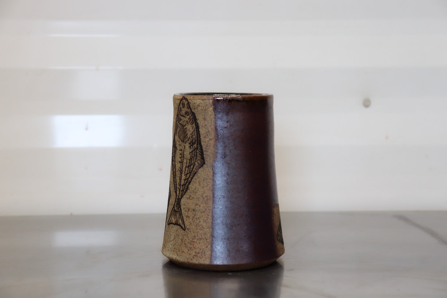 Halibut Mug - Deer Bone Ash Red