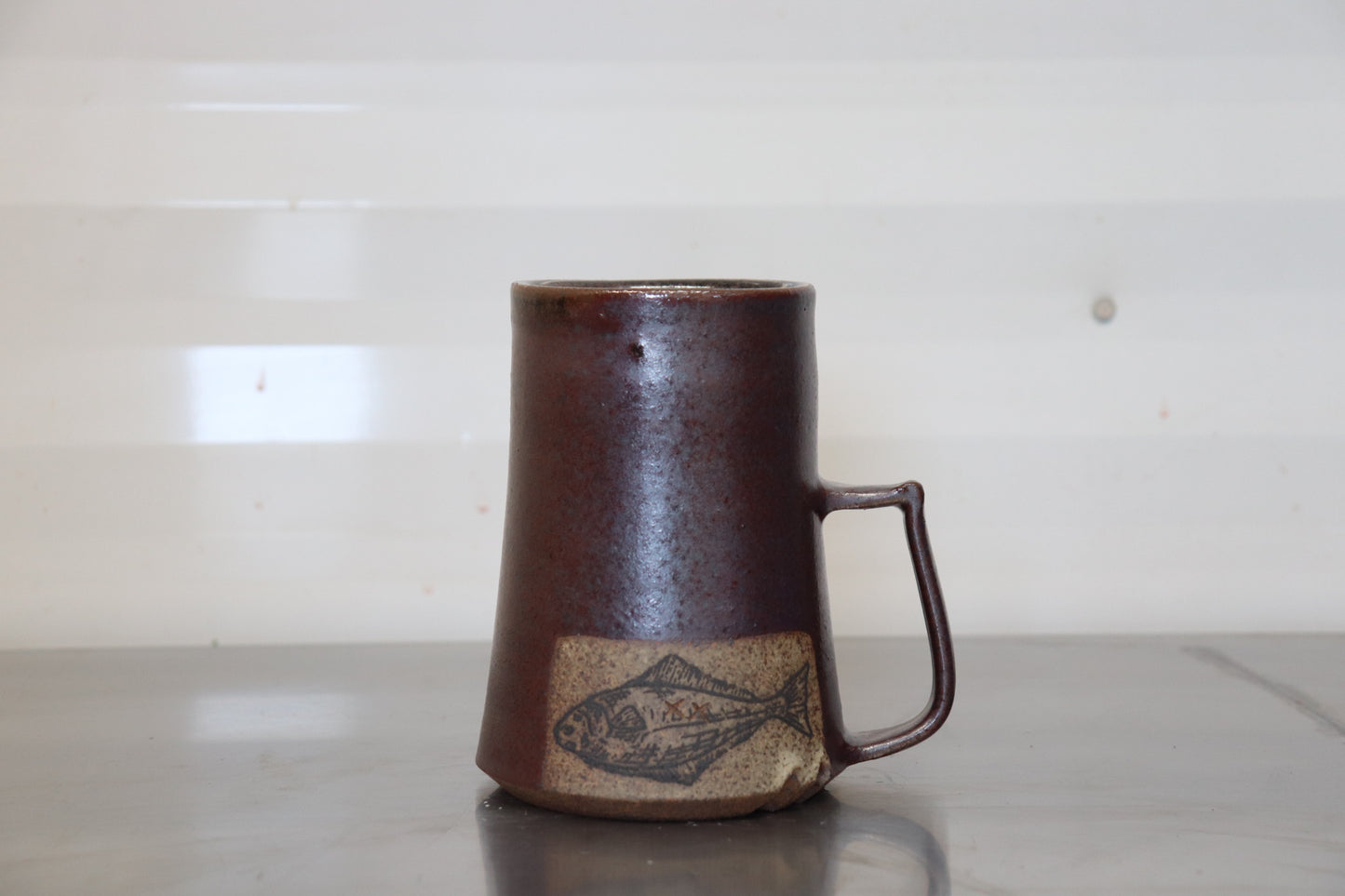 Halibut Mug - Deer Bone Ash Red