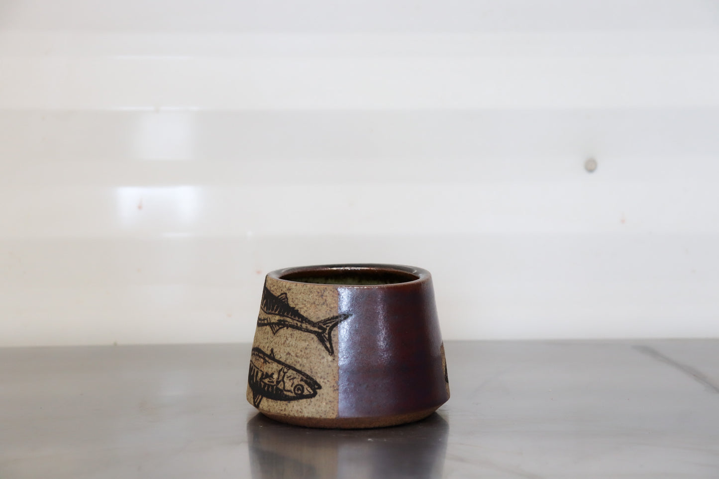 Mackerel Shortie Mug - Deer Bone Ash Red