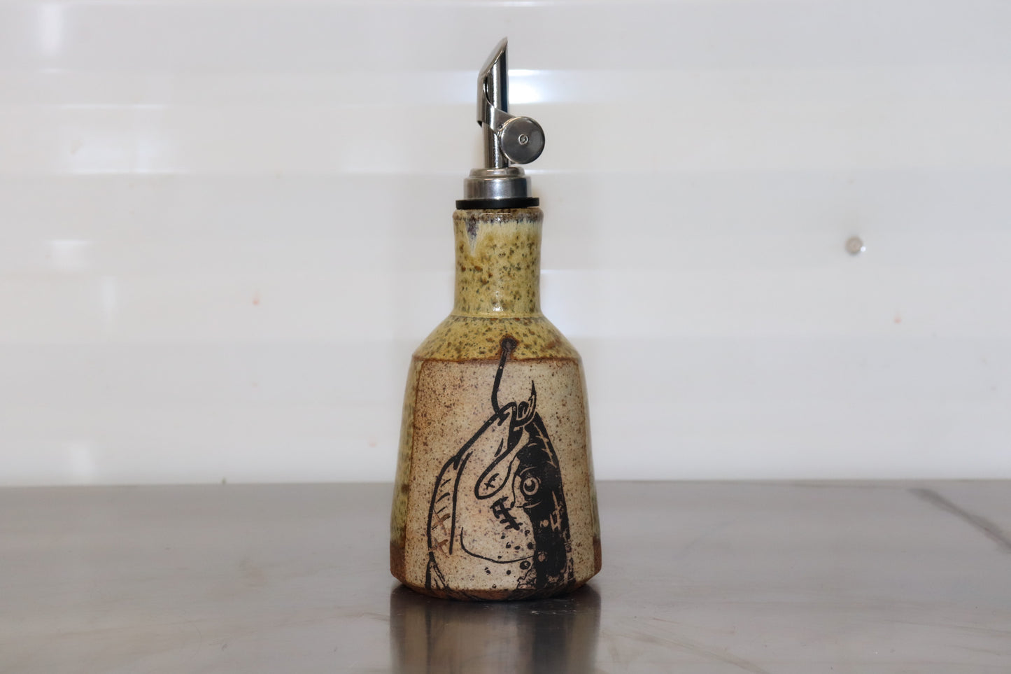 Fish Head Oil Bottle